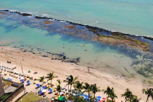 Beira Mar - Praia De Piedade - Flat Golden Beach- Recife Exterior foto